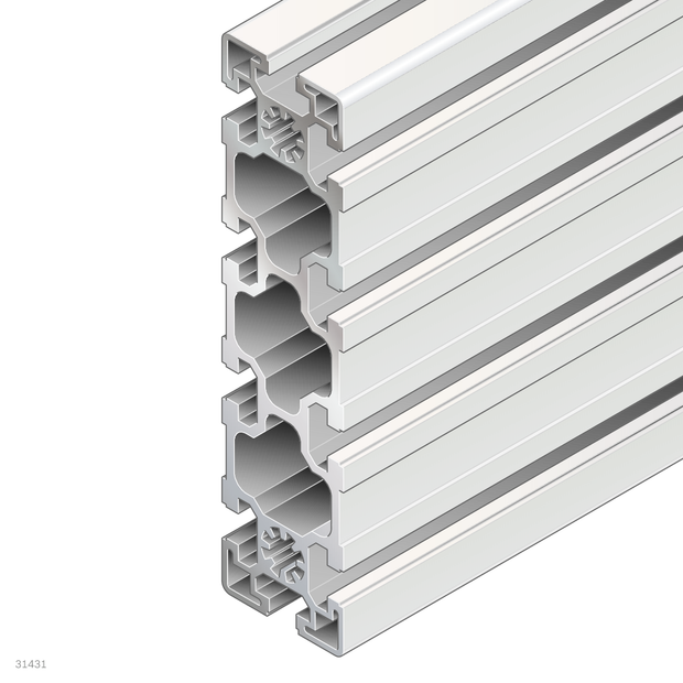 Profilé Aluminium 45x180