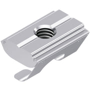 Coulisseau orientable avec ressort, acier galvanisé