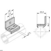 Équerre de fixation D28L