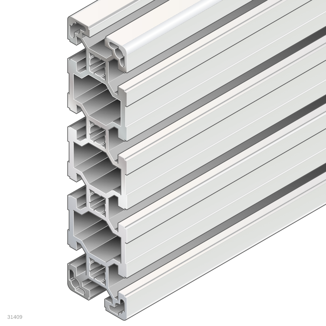 Profilé Aluminium 40x160