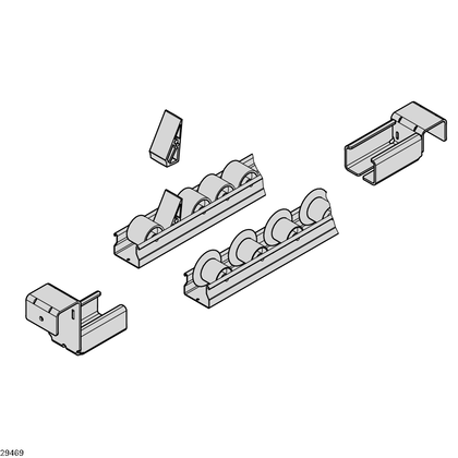 Support rail sans butée XLean/Lean