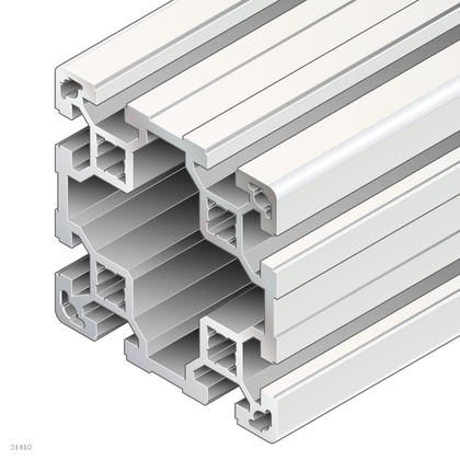 Profilé Aluminium 80x80L