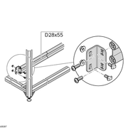 Profilé Aluminium D28x55