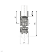 Raccord de connexion 0°-90°