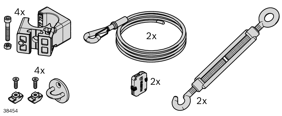 Câble de serrage D28