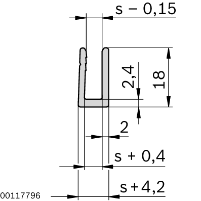 Bordure De Protection 5mm AL