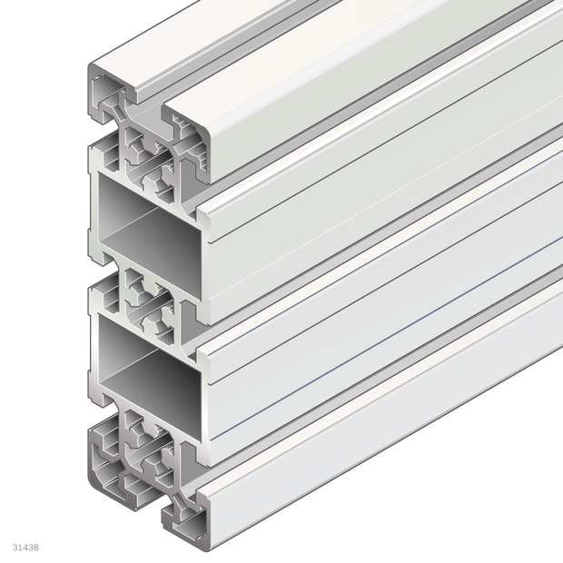 Profilé Aluminium 50x150
