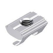 Coulisseau orientable avec ressort, acier galvanisé