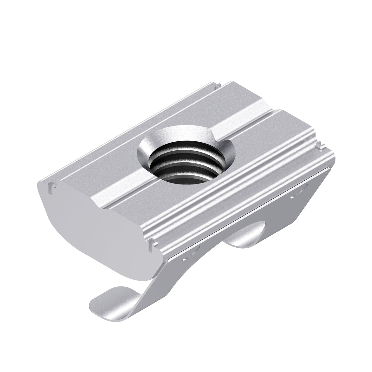 Coulisseau orientable avec ressort, acier galvanisé