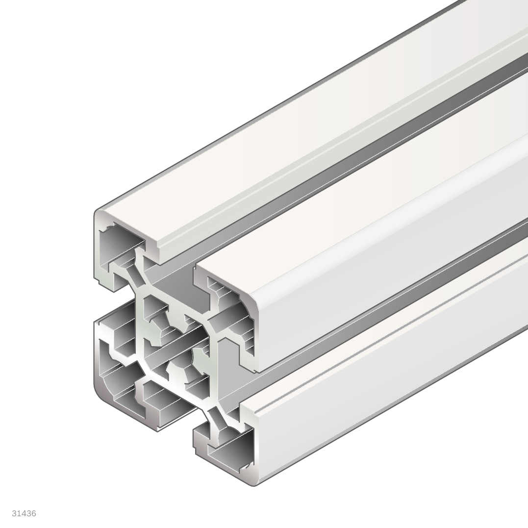 Profilé Aluminium 50x50