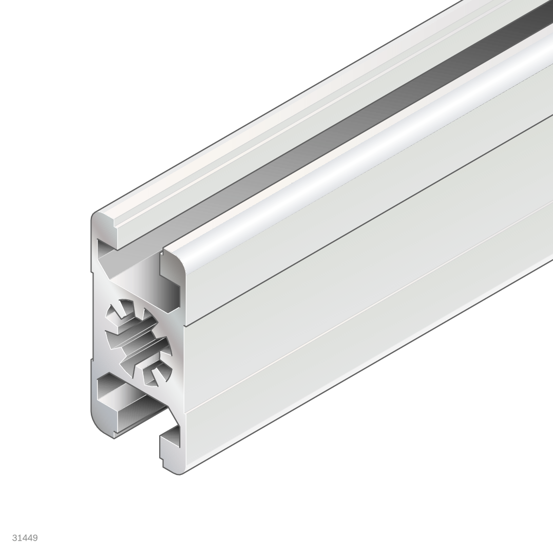 Profilé d’étayage 22.5x45 Bosch Rexroth