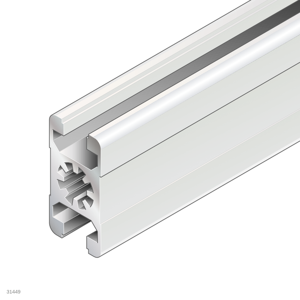 Profilé d’étayage 22.5x45 Bosch Rexroth