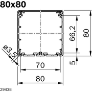 Goulotte 80x80 AL