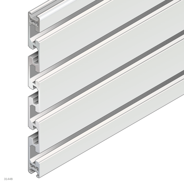 Profilé Aluminium 15x180