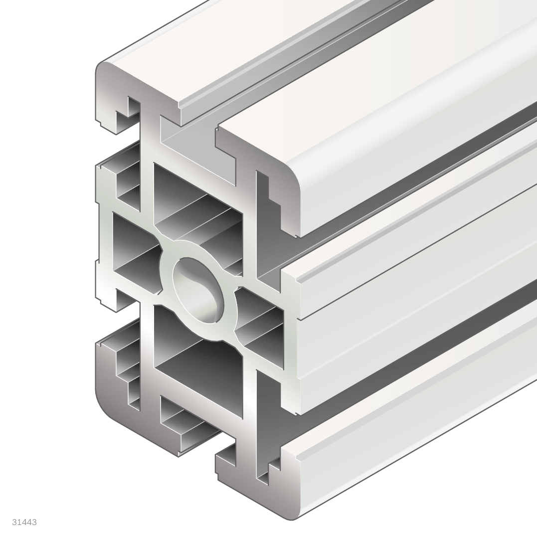 Profilé Aluminium 60x90
