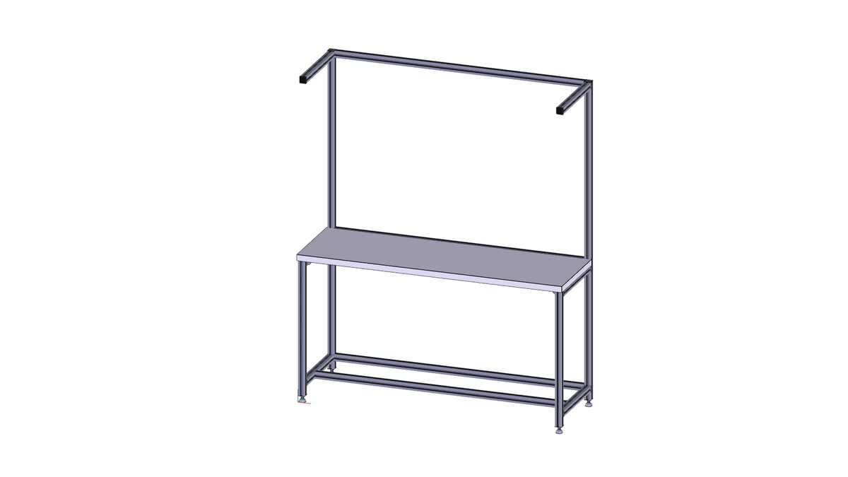 Poste de travail ESD avec console