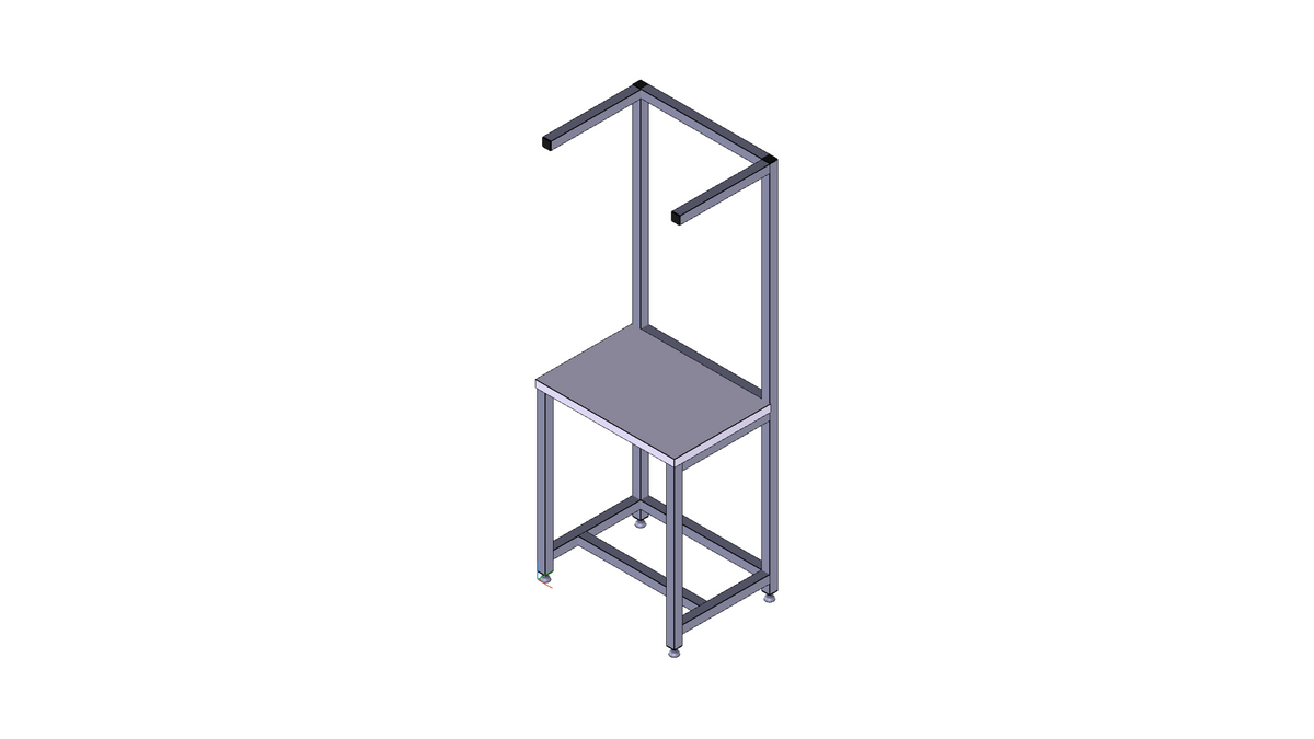 Poste de travail ESD avec console